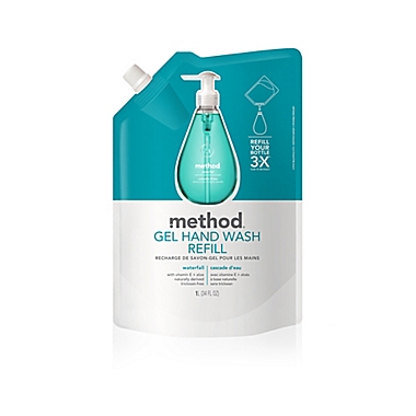 Method&reg; Waterfall 34 oz. Gel Hand Wash Refill. View a larger version of this product image.