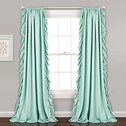 Reyna 84-Inch Rod Pocket Window Curtain Panels  (Set of 2)