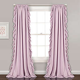Reyna 84-Inch Rod Pocket Window Curtain Panels  (Set of 2)