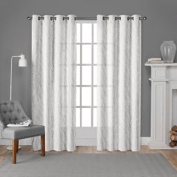 Metallic Sheer Curtains Bed Bath Beyond