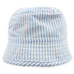 Toby™ Seersucker Bucket Hat in Blue/White