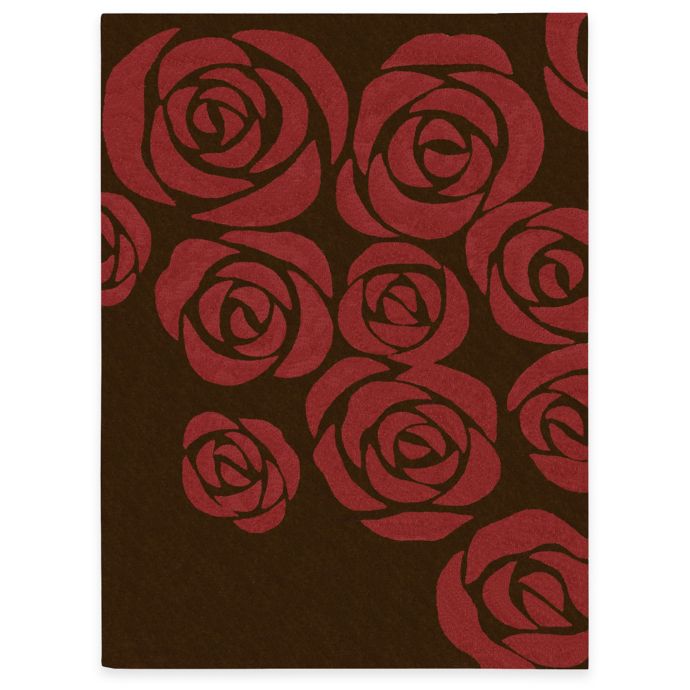 Nourison Skyland Brown and Red Rug Bed Bath & Beyond