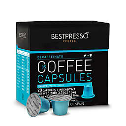 Bestpresso Decaffeinato Espresso Capsules 20-Count