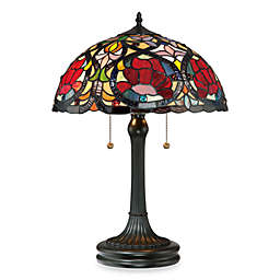 Quoizel®  Larissa Tiffany Style Table Lamp