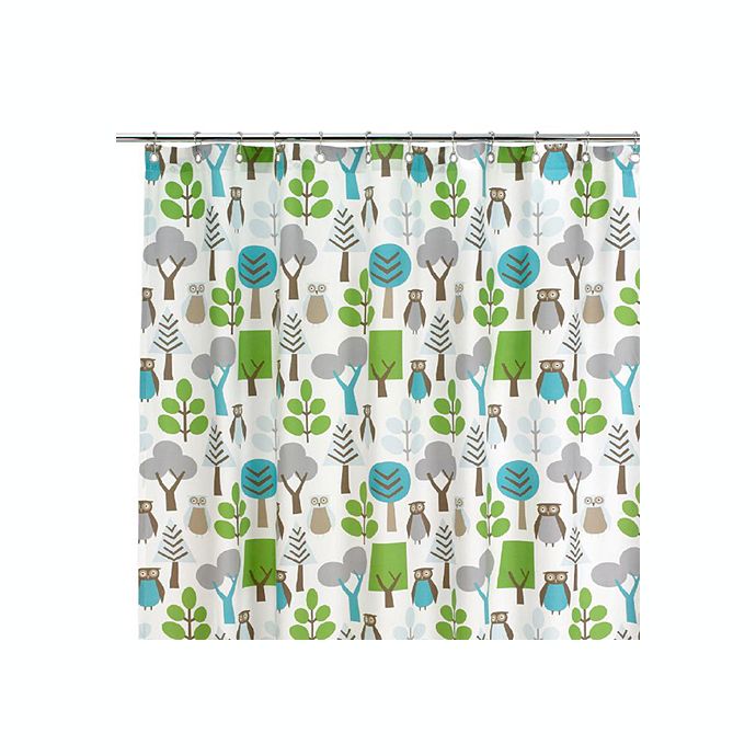 Dwell Studtio Owls Sky Fabric Shower Curtain Bed Bath Beyond