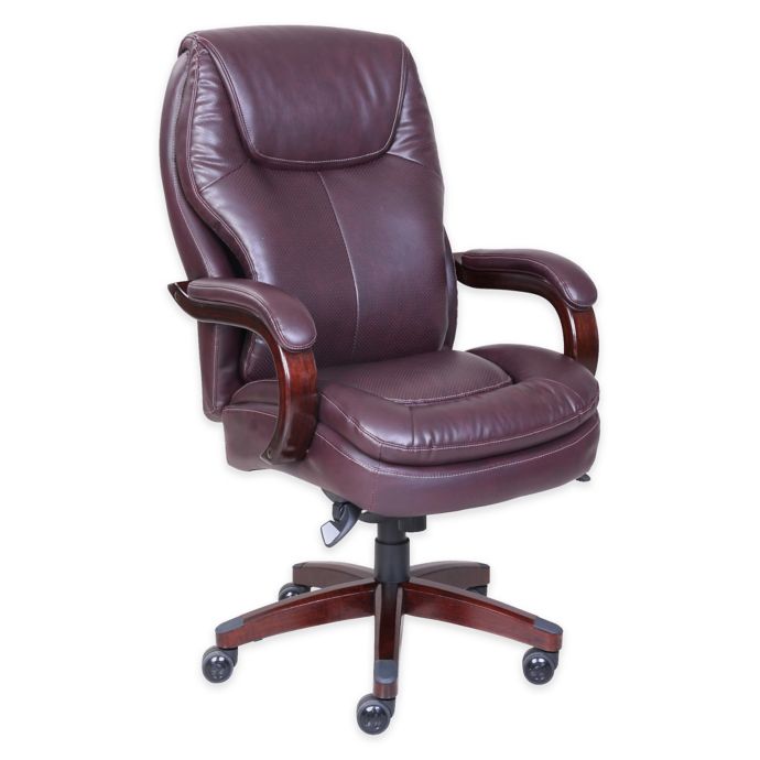 La Z Boy Winchester Bonded Leather Executive Office Chair Bed