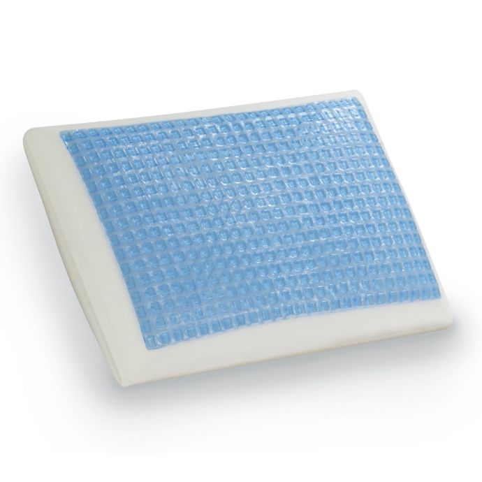 Therapedic Cooling Gel And Memory Foam Standard Bed Pillow Bed Bath Beyond