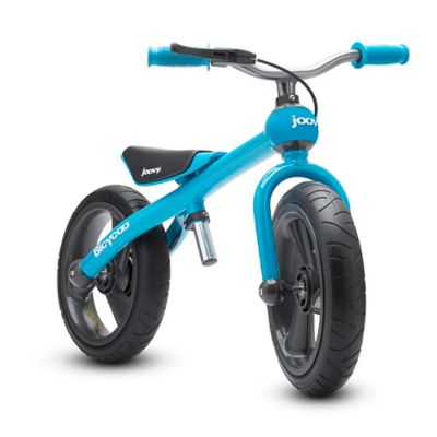 blue balance bike