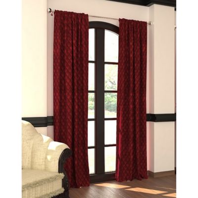 Designers' Select&trade; Emerson Light Filtering Rod Pocket/Back Tab Window Curtain Panel