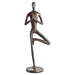 Danya B. Bronze Tree Pose Yoga Sculpture