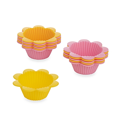 Wilton&reg; 12-Count Flower Fun Baking Cups. View a larger version of this product image.