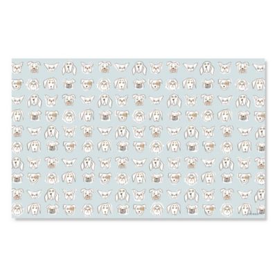 fringe dog bed large