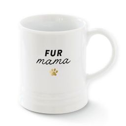 Fringe Studio™ "Fur Mama" Mug in White