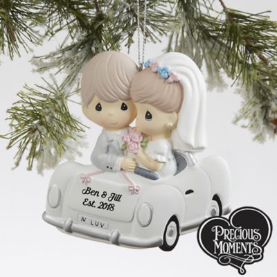 wedding christmas ornament