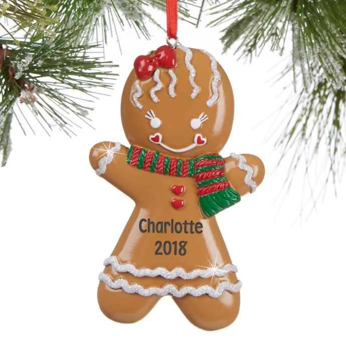 Gingerbread Girl Christmas Ornament Bed Bath And Beyond Canada