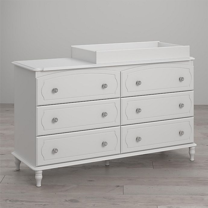 Little Seeds Rowan Valley Laren 6 Drawer Changing Table In White