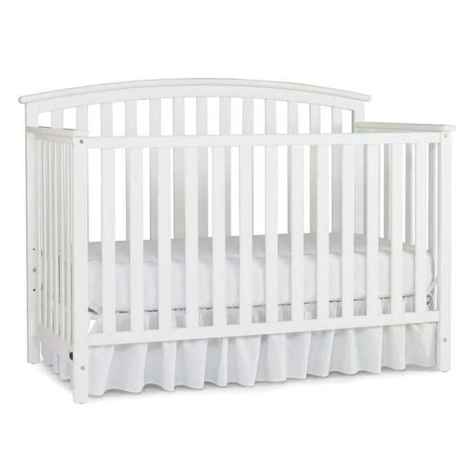 Graco Freeport 4 In 1 Convertible Crib In White Buybuy Baby