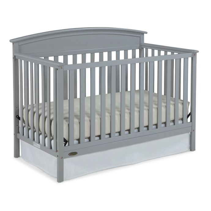 Graco Benton 4 In 1 Convertible Crib In Pebble Grey Bed Bath