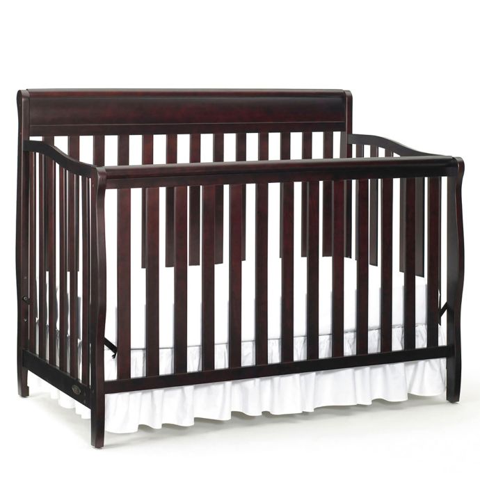 Graco Stanton 4 In 1 Convertible Crib In Cherry Buybuy Baby