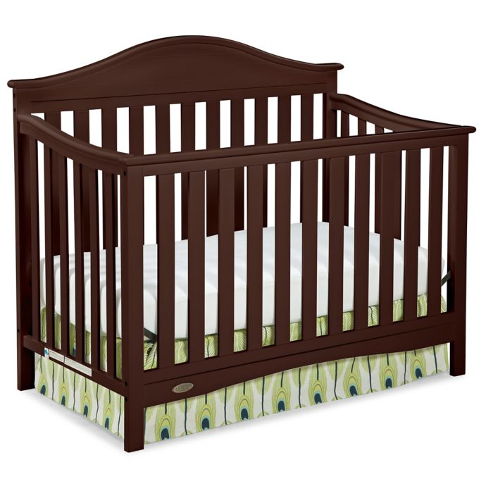 Graco Harbor Lights 4 In 1 Convertible Crib In Espresso Buybuy Baby