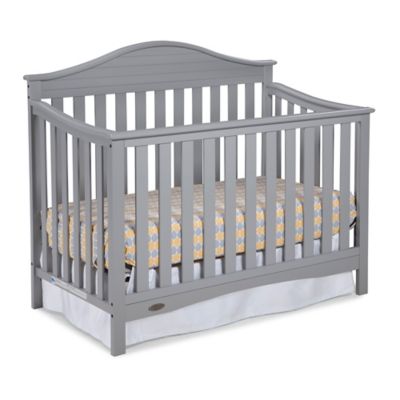 graco pebble grey crib