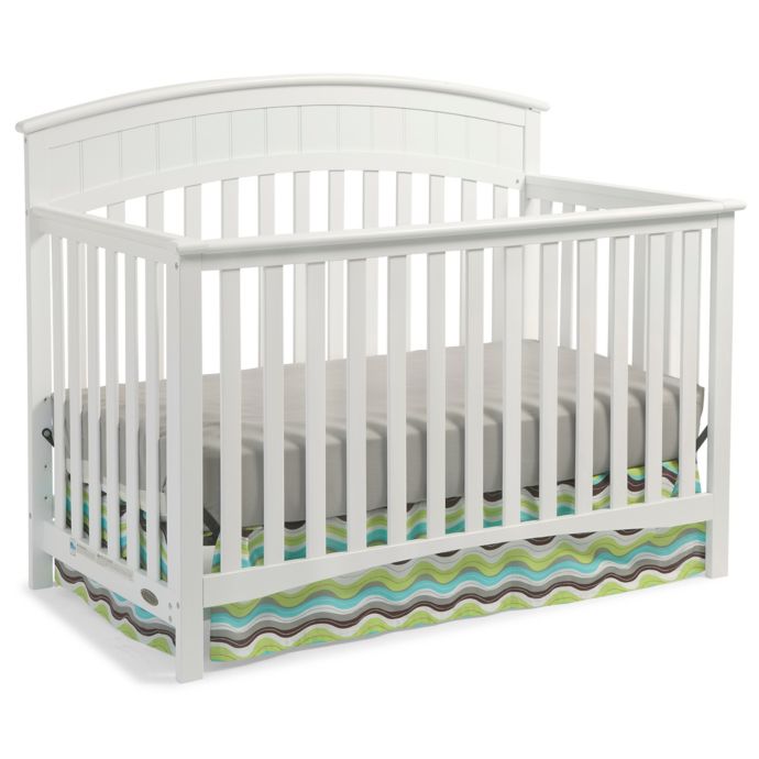 Graco Charleston 4 In 1 Convertible Crib In White Buybuy Baby