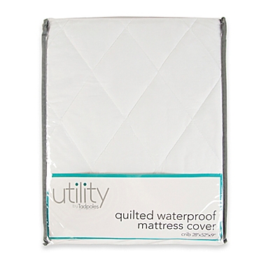 Tadpoles Quilted Waterproof Twin Mattress Cover. View a larger version of this product image.