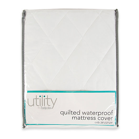 Alternate image 1 for Tadpoles Quilted Waterproof Twin Mattress Cover