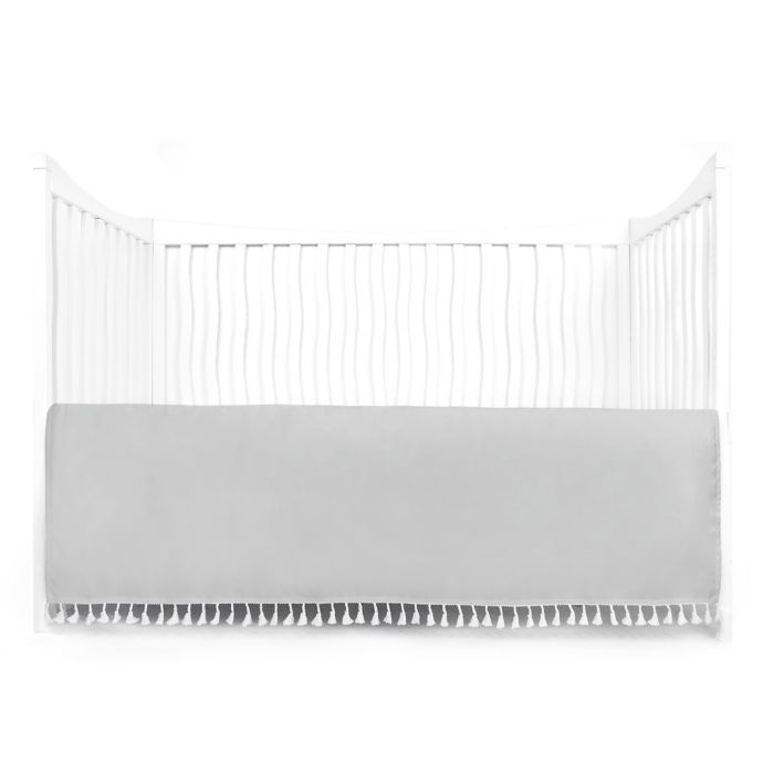 Tadpoles Crib Skirt With Tassels Bed Bath Beyond