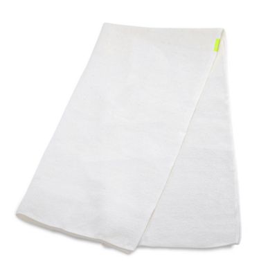 Aquis&reg; Lisse Long Hair Towel in White