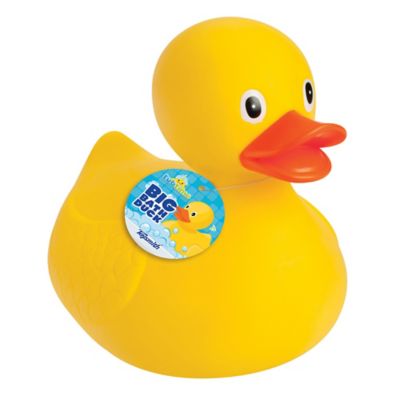 large yellow rubber duck