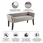 Alternate image 3 for Madison Park Welburn Accent Bench in Grey
