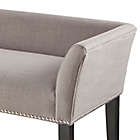 Alternate image 6 for Madison Park Welburn Accent Bench in Grey