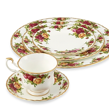 Royal Albert Old Country Roses 20-Piece Dinnerware Set | Bed Bath