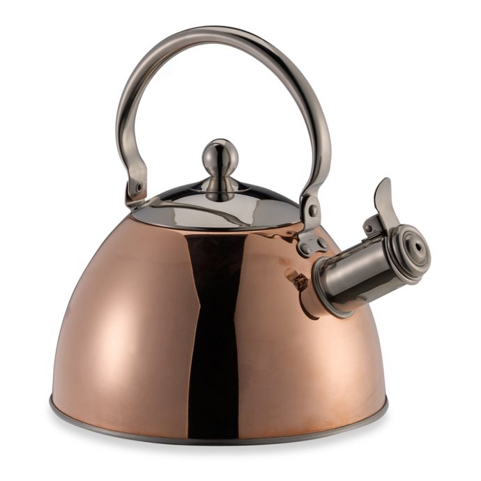 La Belle By Old Dutch® Decor Copper Whistling Tea Kettle | Bed Bath