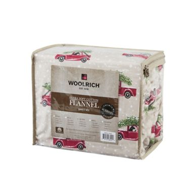 Woolrich&reg; Cars Flannel Sheet Set. View a larger version of this product image.