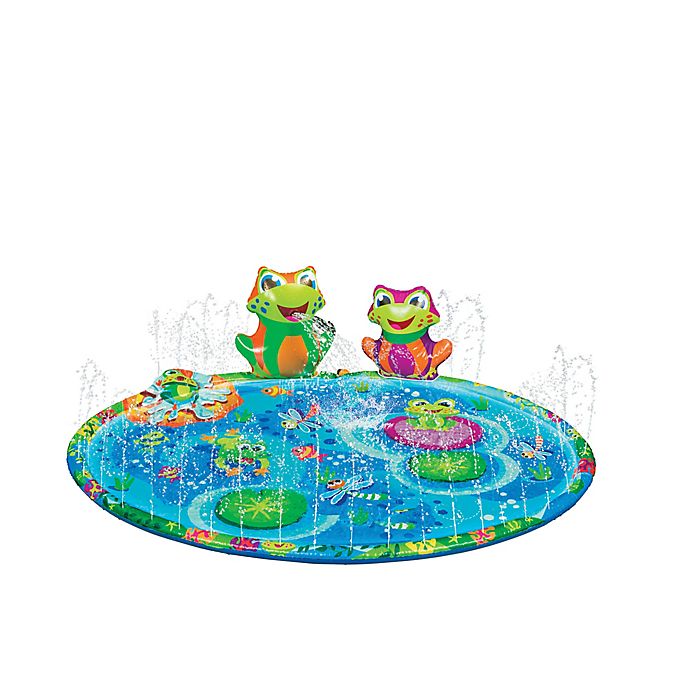 Banzai Froggy Pond Splash Mat | Bed Bath and Beyond Canada