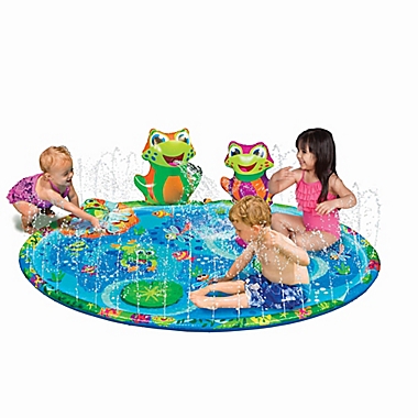 Banzai Froggy Pond Splash Mat. View a larger version of this product image.