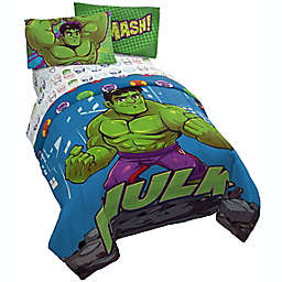 Marvel® Super Hero Adventures 4-Piece Hulk Out Toddler Bedding Set