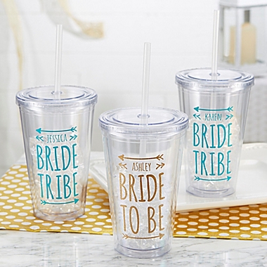 Bride Tribe Wedding Insulated Tumbler. View a larger version of this product image.