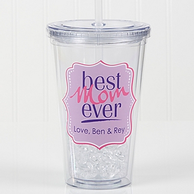 Best. Mom. Ever. Acrylic Insulated Tumbler. View a larger version of this product image.