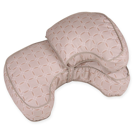 Alternate image 1 for Leachco® Natural Boost® Nursing Pillow in Taupe Rings