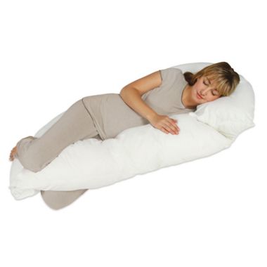 Leachco&reg; Body Cloud&reg; Flexible Body Pillow in White. View a larger version of this product image.