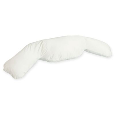 Leachco&reg; Boomerest&reg; Angled Body Pillow in Ivory