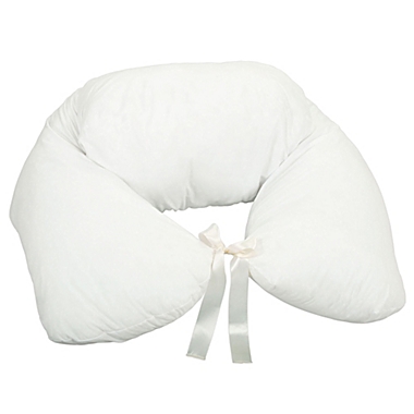 Leachco&reg; Boomerest&reg; Angled Body Pillow in Ivory. View a larger version of this product image.