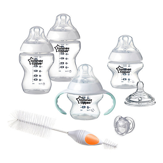 Alternate image 1 for Tommee Tippee Closer to Nature Newborn Starter Set in Clear
