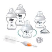 Tommee Tippee Closer to Nature Newborn Starter Set in Clear