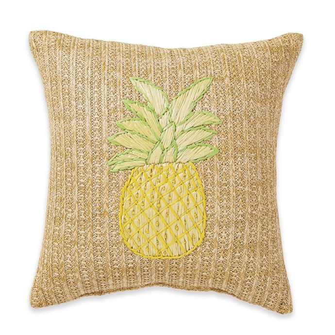 pineapple shaped throw pillow