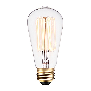 Globe Electric 3-Pack Vintage Edison 60-Watt E26 Bulb. View a larger version of this product image.