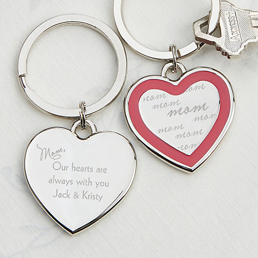 Alternate image 1 for Always With You Heart Keychain